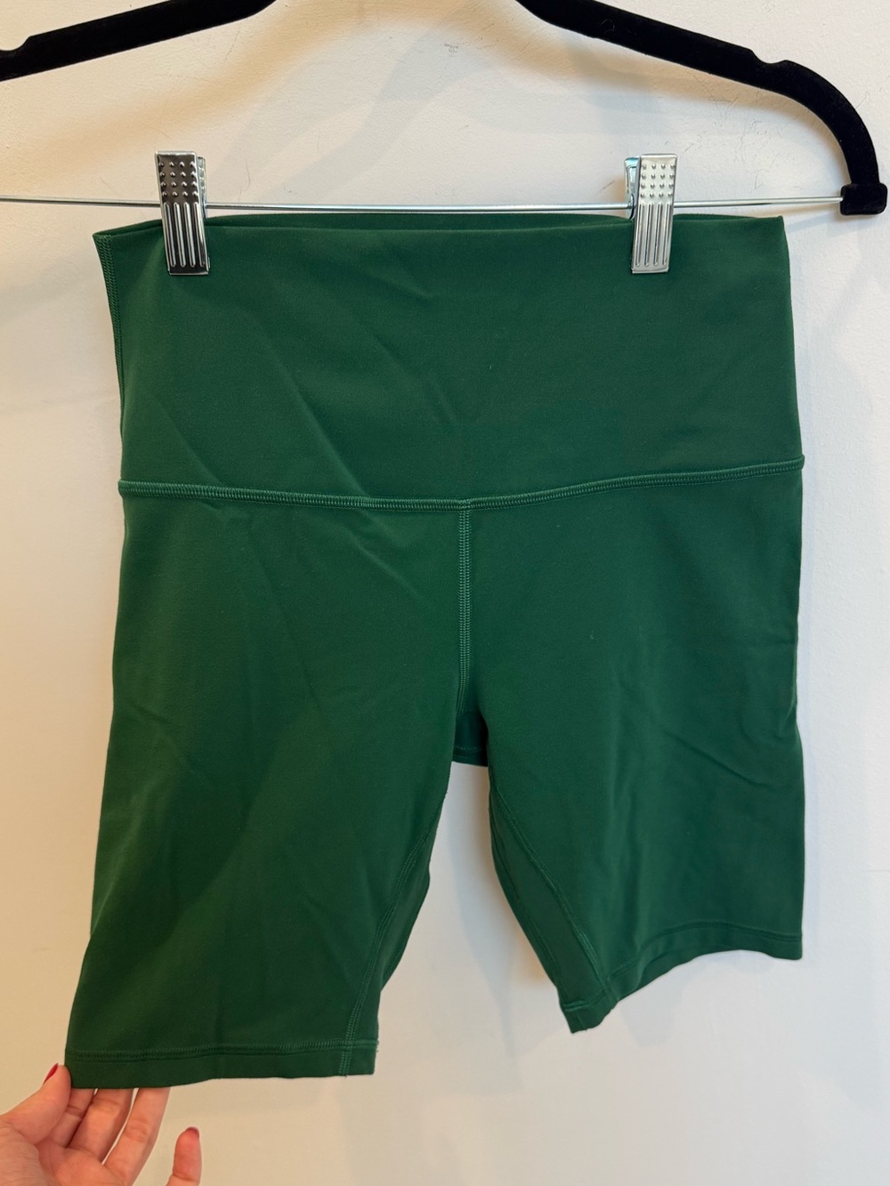 lululemon athletica High-Rise Bike Shorts - Forest Green